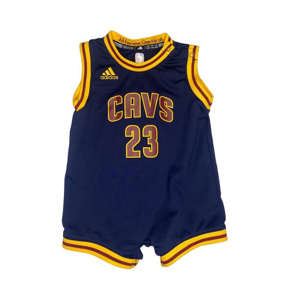 NBA Cavaliers Lebron James Baby Outfit One Piece Size 24 Months Cleveland - Picture 1 of 5